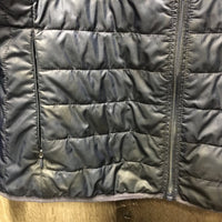 Puffey Jacket "Horse in Hand Ranch" *gc, stains, rubs, thin/shiny spots
