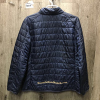 Puffey Jacket "Horse in Hand Ranch" *gc, stains, rubs, thin/shiny spots
