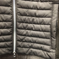 Stretchy Quilt Jacket, zip *xc, loose threads?, sparkles
