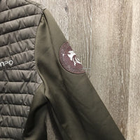 Stretchy Quilt Jacket, zip *xc, loose threads?, sparkles