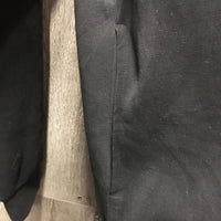 LS Hvy Shirt, 1/2 Zip Up *vgc, linty, hair, mnr dirt?stain