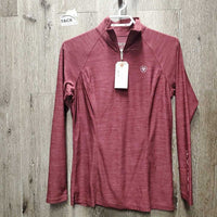 LS Shirt, 1/4 Zip Up *vgc, mnr hair