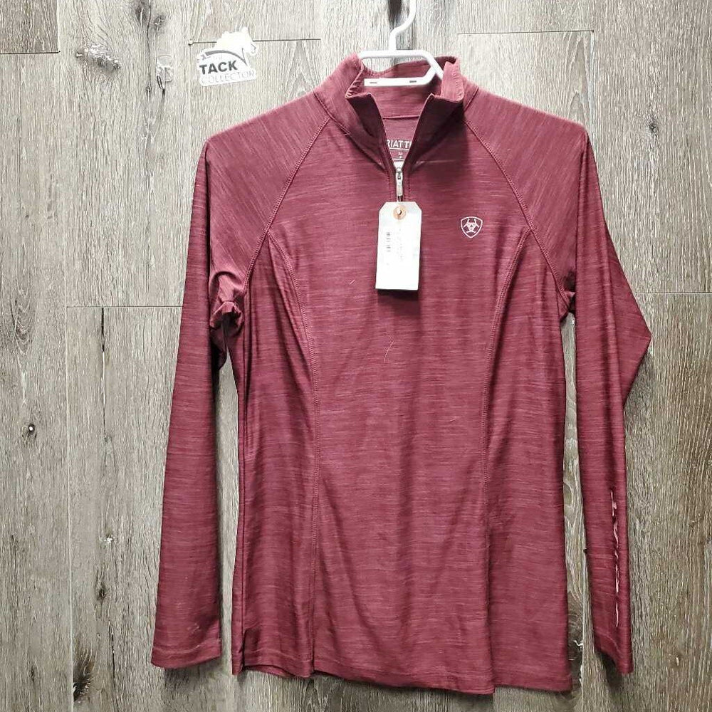 LS Shirt, 1/4 Zip Up *vgc, mnr hair
