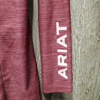 LS Shirt, 1/4 Zip Up *vgc, mnr hair