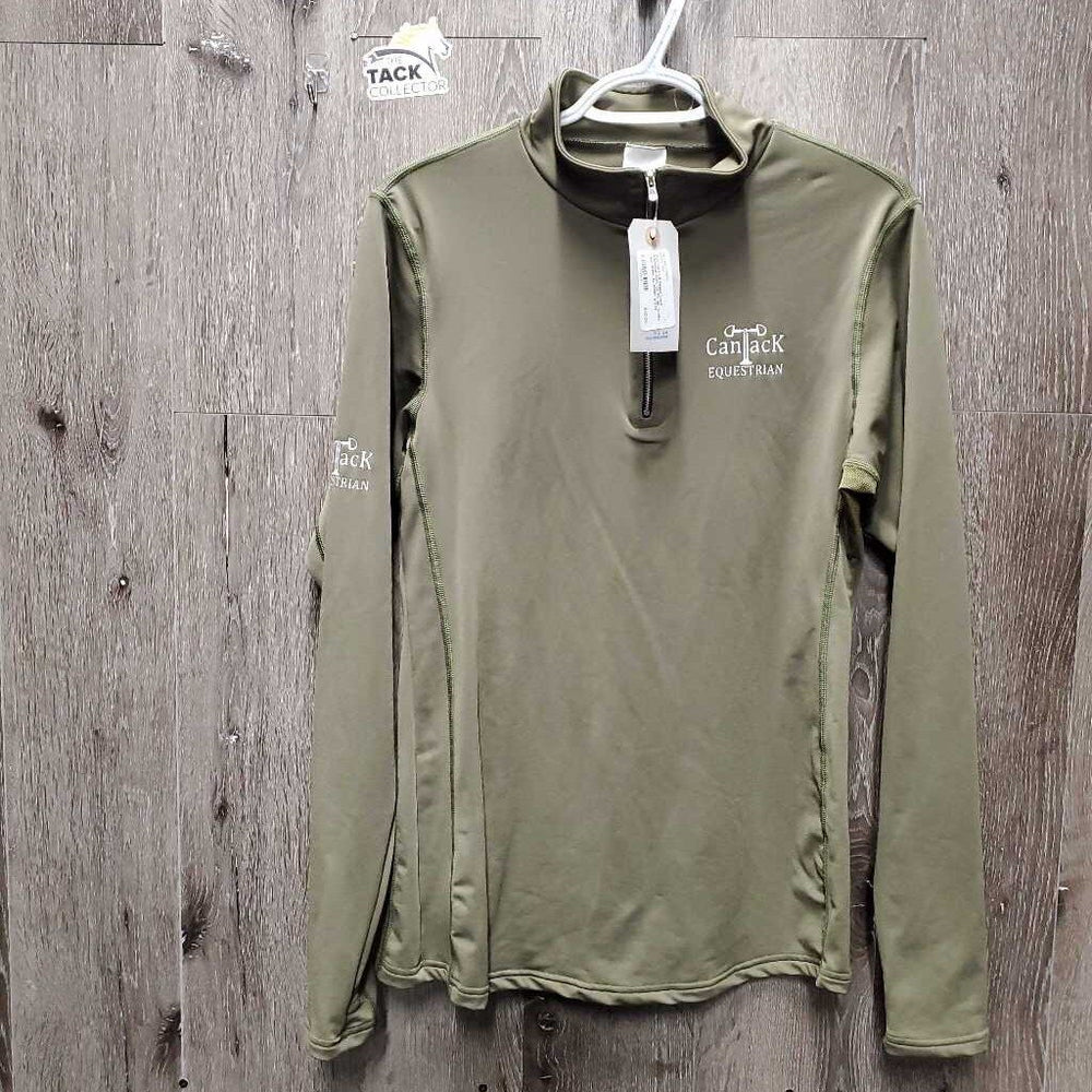 LS Fleece Lined Technical Shirt, 1/4 Zip Up *xc/like new