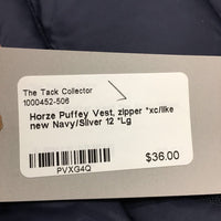 Puffey Vest, zipper *xc/like new