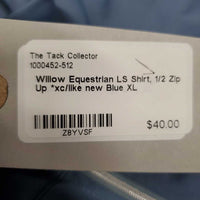 LS Shirt, 1/2 Zip Up *xc/like new
