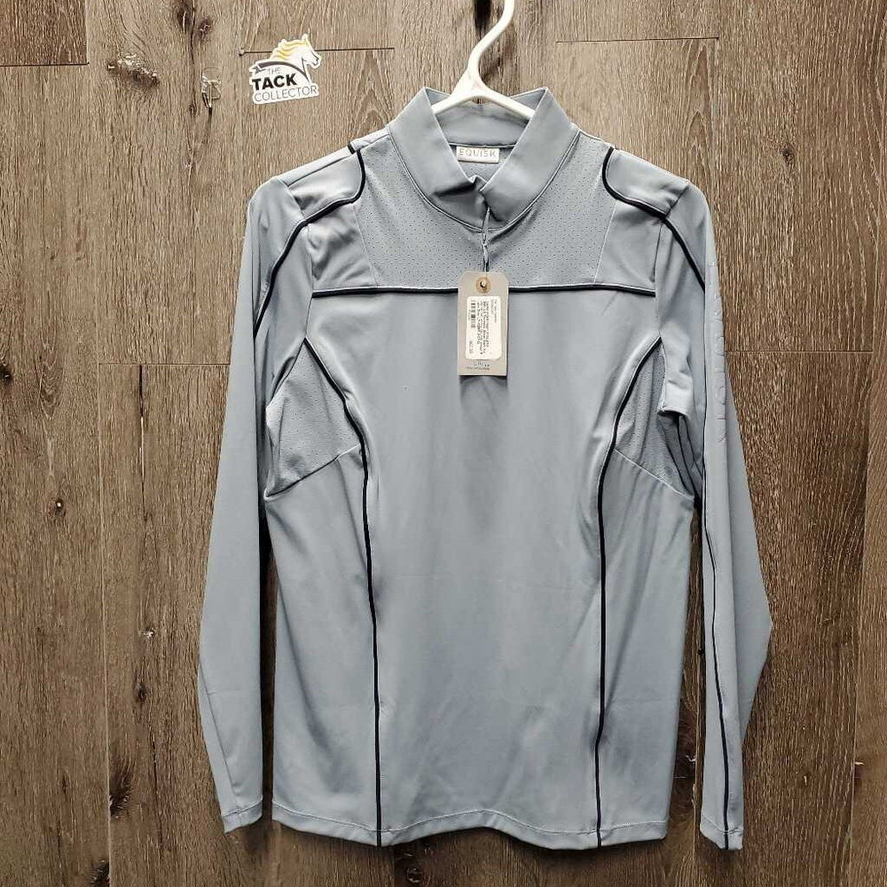 RideStraight ATHLETIX Shirt LS Technical Show Shirt, 1/4 Zip Up *xc, sticky zip, mnr snags & rubs