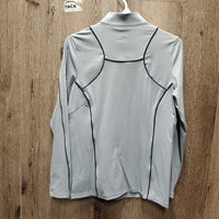 RideStraight ATHLETIX Shirt LS Technical Show Shirt, 1/4 Zip Up *xc, sticky zip, mnr snags & rubs
