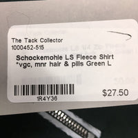 LS Fleece Shirt *vgc, mnr hair & pills
