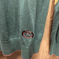 "Trey" LS Light Wool Sweater, 1/4 Zip Up *xc/like new, mnr hair