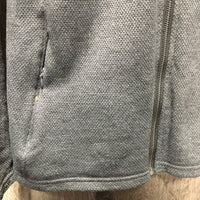 Light Fleece Jacket, Zipper *vgc, mnr dirty pockets, rubs, pills & hair