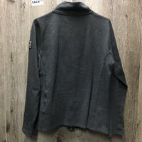 Light Fleece Jacket, Zipper *vgc, mnr dirty pockets, rubs, pills & hair
