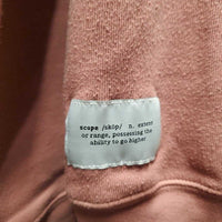 LS Sweatshirt "LOVE" *vgc, mnr hair, rubs, pills, older