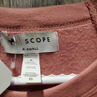 LS Sweatshirt "LOVE" *vgc, mnr hair, rubs, pills, older