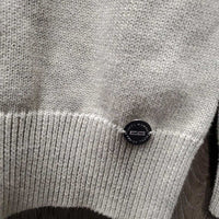 LS Cotton Sweater "Equestrian" *vgc, mnr rubs, pills & stains