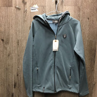 Sweatshirt Hoodie Jacket, Zipper *xc/like new
