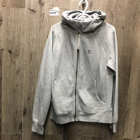 LS Sweatshirt Hoodie Jacket, zipper *xc/like new