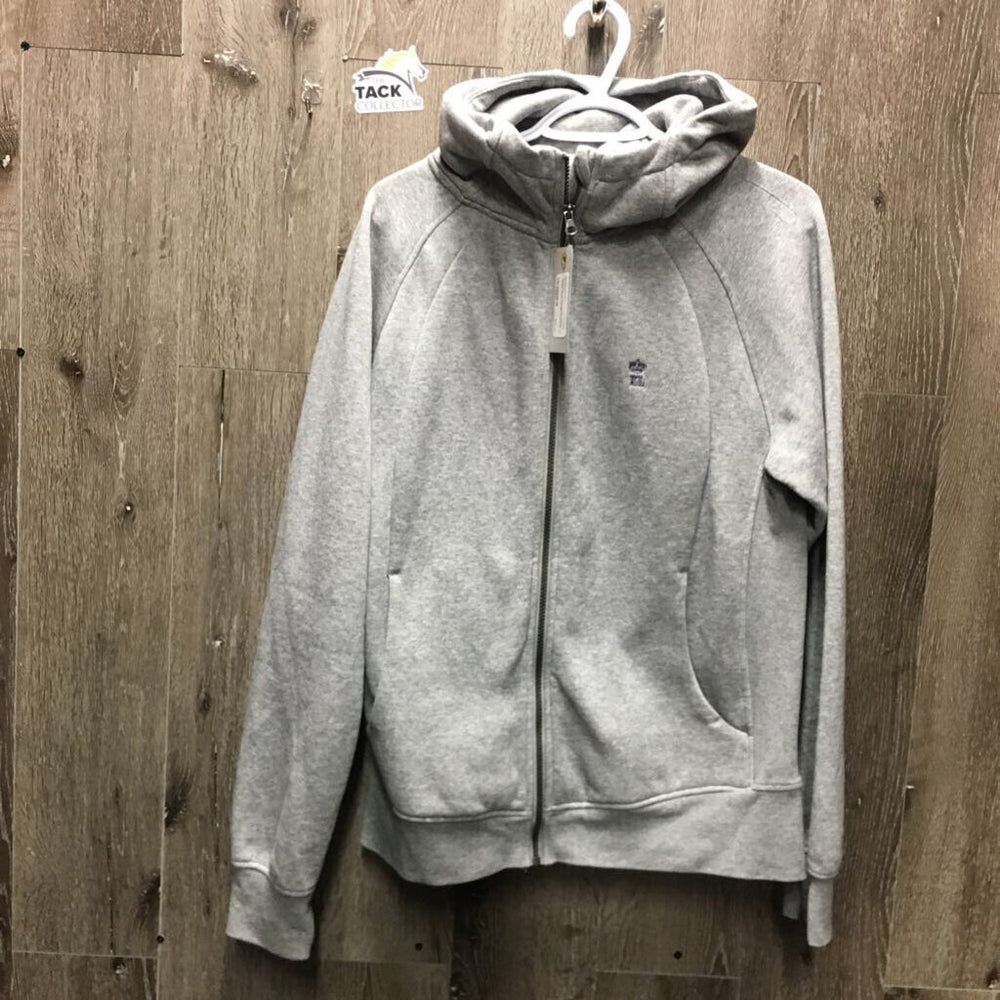 LS Sweatshirt Hoodie Jacket, zipper *xc/like new