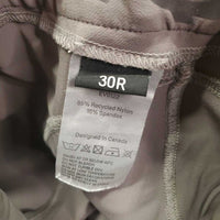 Euro Seat Breeches *gc, seams: stains & pulled/undone stitching, rubs, pills, snags, older?
