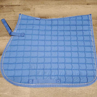 Quilt Jumper Pad, 1x piping *vgc, clean, mnr hair, dingy underside, stains, puckers
