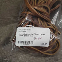 Assorted Leather Ties - Laces *new
