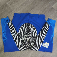 Sticky Full Seat Breeches, "Zebra" *vgc, vmnr pills, seat stains
