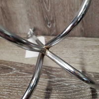 Metal 4 Prong Hanging Tack Hook *gc, mnr rust, tape, residue, scuffs
