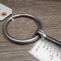 Thin Curved Western Loose Ring Bit *gc, rubs, rusty, scratches, chews
