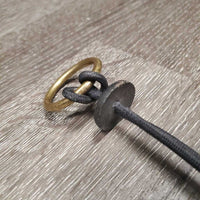 Eggbutt Gag Bit, 2 ExionPro? Fine Nylon Rope Gag Cheeks *vgc/gc, mnr dirty, rubs & chews, rough spot, stains & scratches

