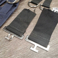 6 Piece Blanket Repair Accessories: Front Straps, T Buckles, D Rings *like new
