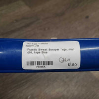 Plastic Sweat Scraper *vgc, mnr dirt, tape
