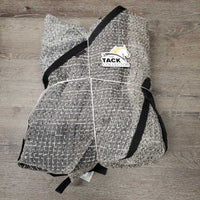 Hvy Mesh Fly Sheet, detach neck, 2 leg *gc, clean, stains, mnr repair, rubs, faded, snags