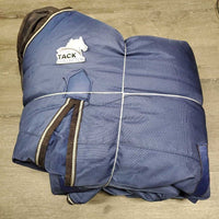 Hvy Winter Blanket, detach neck, 2 legs *vgc, clean, v. wpf, snags, faded, repairs, rubs, v. mnr torn els