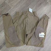 High Waist Euro Seat Breeches *gc, older, puckers?stretched, v.rubbed & pilly
