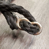 Large Rectangular Bale 2" Slow Feed Hay Net, knots *vgc, clean, mnr hay, dirt, threads
