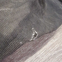 Soft Mesh Fly Mask *fair, clean, stains, faded, holey, smells, hairy
