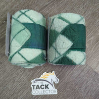 2 Thin Fleece Polos *gc, clean, clumpy, hair, rubs, hay
