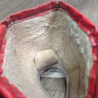 No Turn Bell Boots, velcro *gc/fair, pilly, rubs, hairy, inside stains, older
