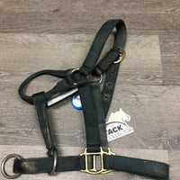 Stiff Nylon Slip Nose Halter *gc, older, dirt, faded, stained, frays
