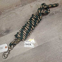 Stiff Nylon Lead Rope *gc, rubs, frays, rust
