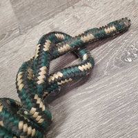 Stiff Nylon Lead Rope *gc, rubs, frays, rust