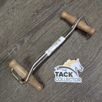 Wood & Metal Boot Pulls *gc, rust, scrapes, scratches, older, loose handles
