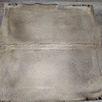Woven Wool Fleece Lined Western Saddle Pad *gc, v. hairy, rubs, dirty, clumpy, mnr pills, threads, stains, dingy
