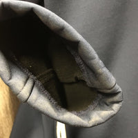 Fleece Lined Technical Rider hJacket "Spruce Meadows", Zipper, detachable Hood *vgc, cuff stains, hair