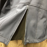 Fleece Lined Technical Rider hJacket "Spruce Meadows", Zipper, detachable Hood *vgc, cuff stains, hair
