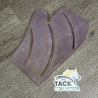 Double Sided Rubber Bathing - Sweat Scraper Grooming Mitt *gc, v.dirty, stains, scratches
