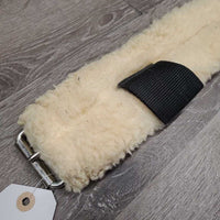 Suede Bareback Pad, Narrow Fleece Cinch *vgc, clean & dirt, hairy, mnr frayed holes