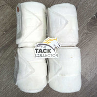 4 Fleece Polo Wraps *vgc, pills, clean, mnr hair, marker
