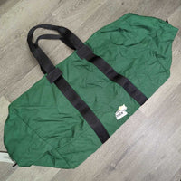 Cordura Saddle? & Equipment Duffle Bag, Padded Bottom, Zipper *xc, older, clean, mnr rubs, stains & hair

